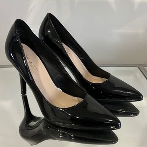 Black Patent Nine West Stilettos